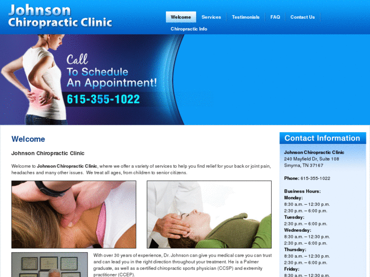 www.johnsonchiropractictn.com