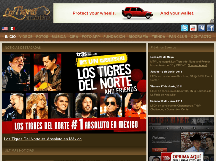 www.lostigresdelnorte.com