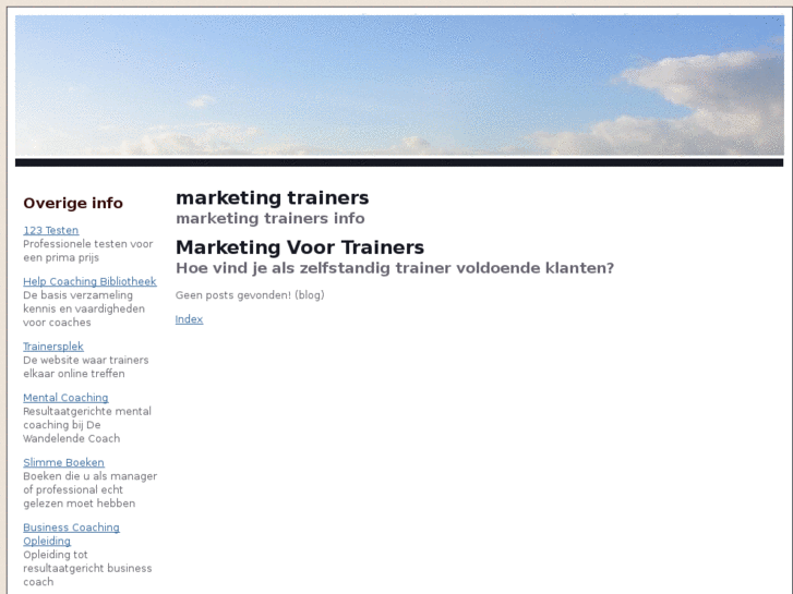 www.marketing4trainers.nl