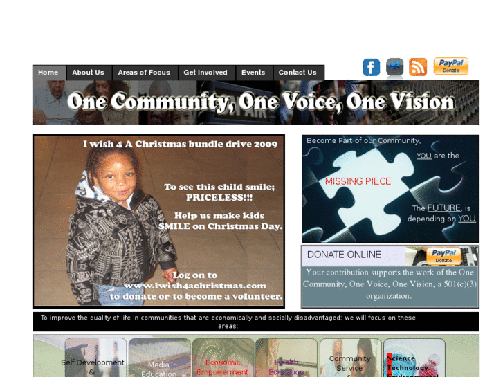 www.onecommunityonevoiceonevision.org