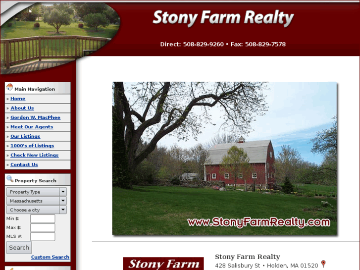 www.stonyfarmrealty.com