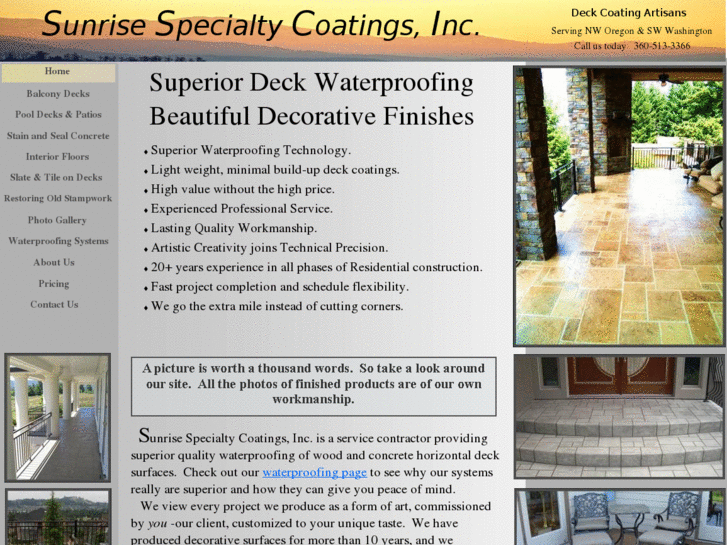 www.sunrisespecialtycoatings.com