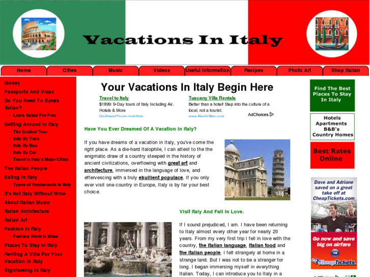 www.vacations-in-italy.com