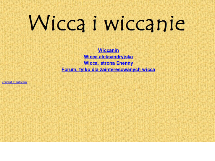 www.wiccanie.pl