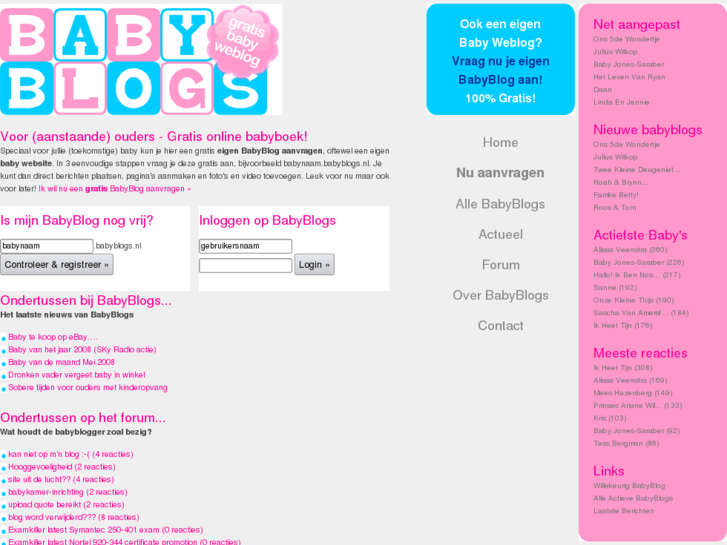 www.babyblogs.nl