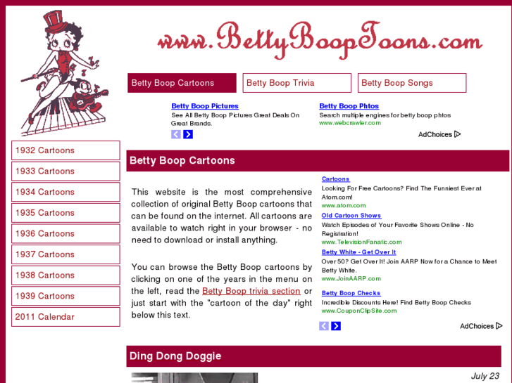 www.bettybooptoons.com