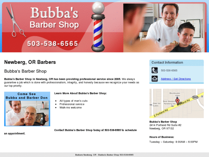 www.bubbasbarbershop.com