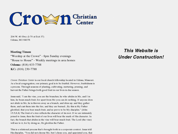 www.crownchristian.org