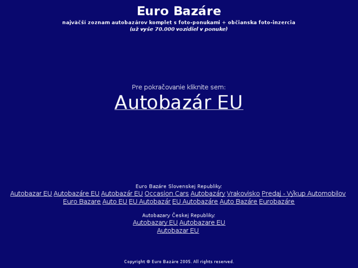 www.eurobazare.eu