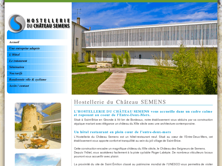 www.hostellerie-semens.com