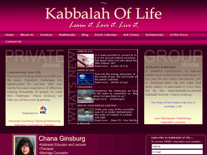 www.kabbalahoflife.com