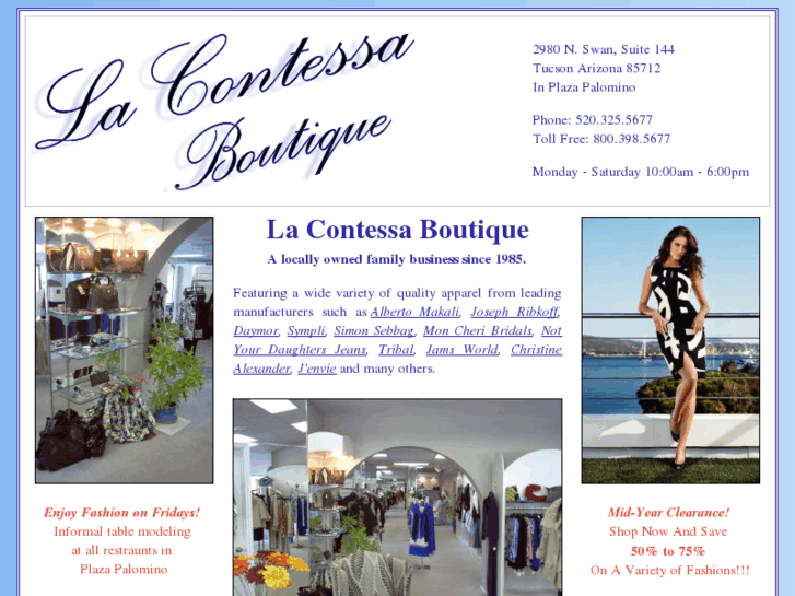 www.lacontessaboutique.com