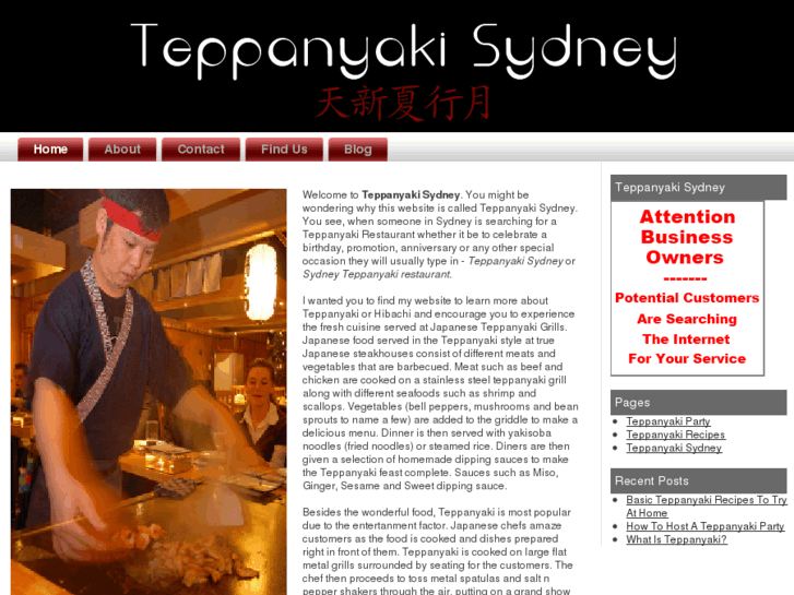 www.teppanyakisydney.com