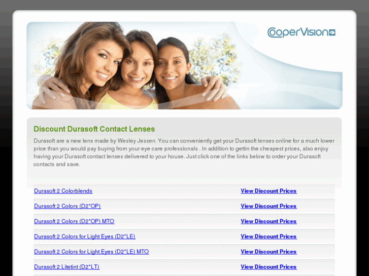 www.discountdurasoftcontactlenses.com