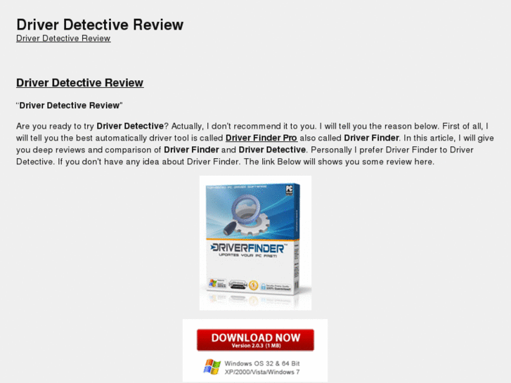 www.driverdetectivereview.com