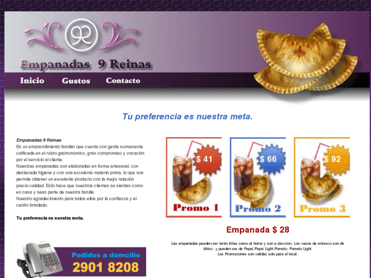 www.empanadas9reinas.com