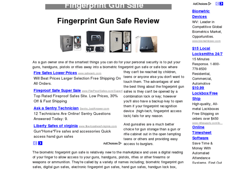 www.fingerprint-gun-safe.com