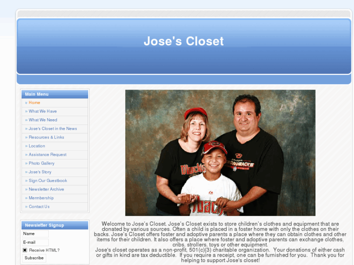 www.josescloset.org