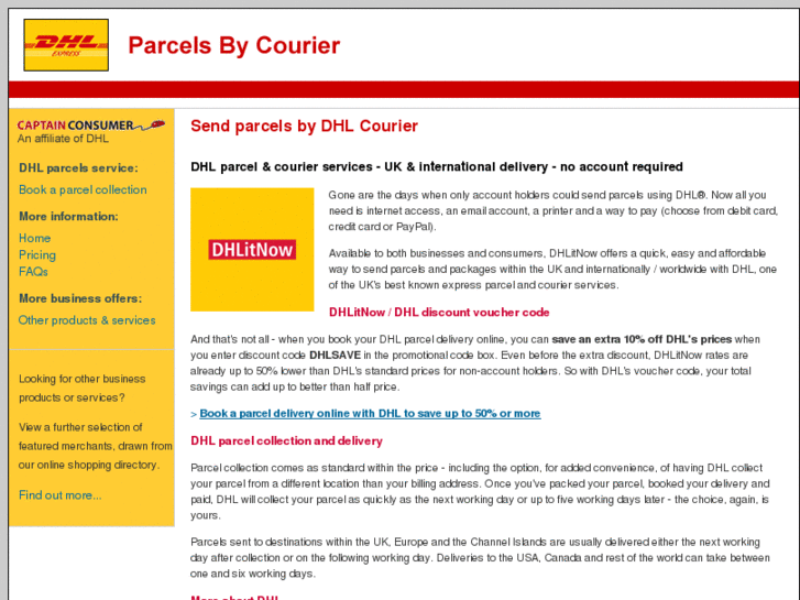 www.parcelsbycourier.com