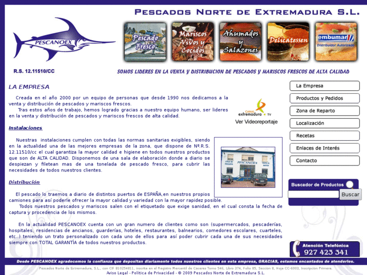 www.pescanoex.es