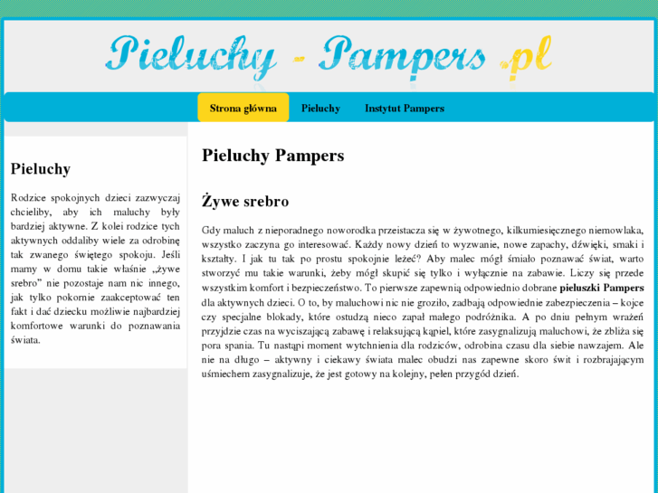 www.pieluchy-pampers.pl