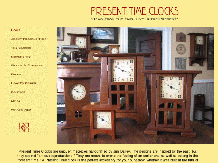 www.present-time-clocks.com