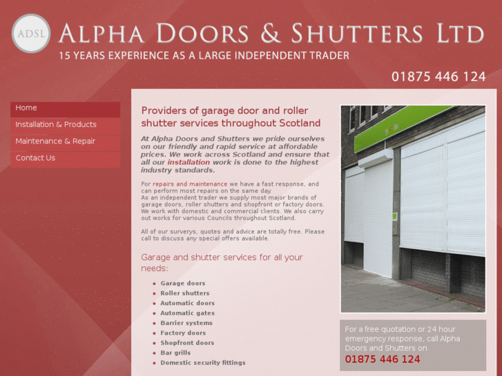 www.alphadoorsandshutters.com