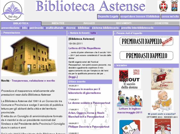 www.bibliotecastense.it