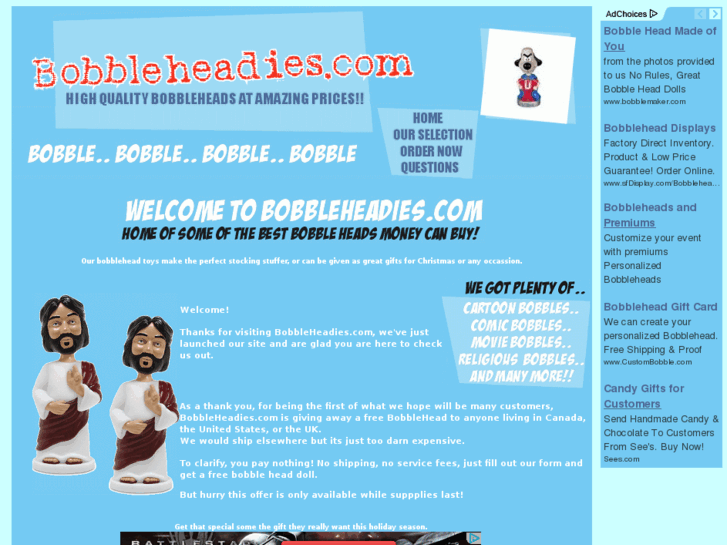 www.bobbleheadies.com