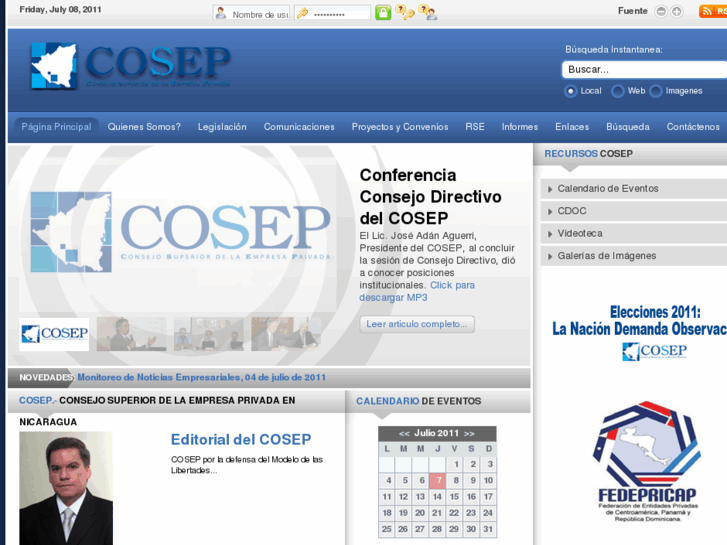 www.cosep.org.ni