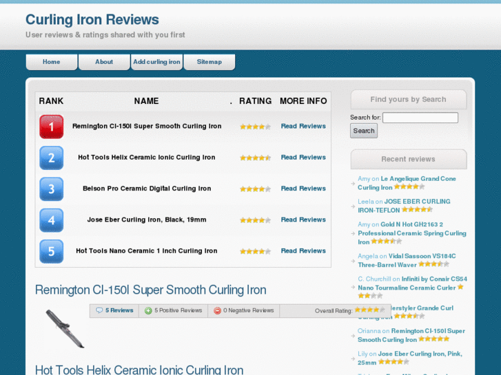 www.curlingironreviews.com