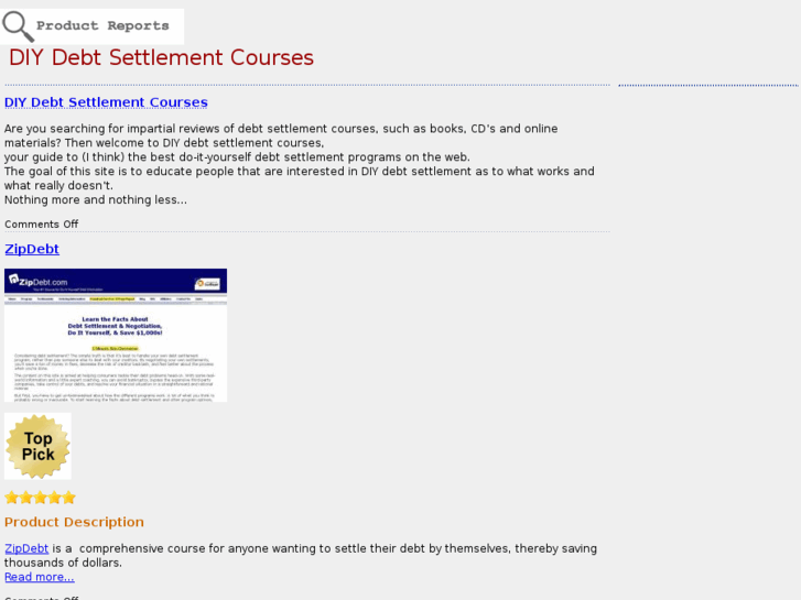 www.diydebtsettlementcourses.com