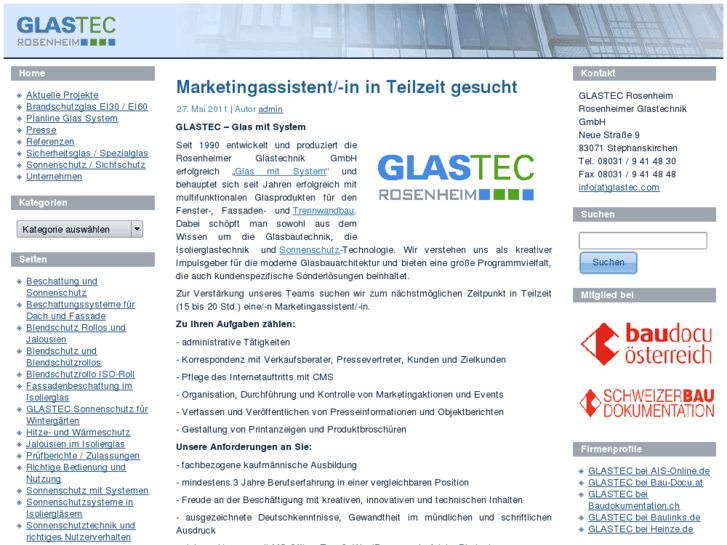 www.glastec-sonnenschutz.de