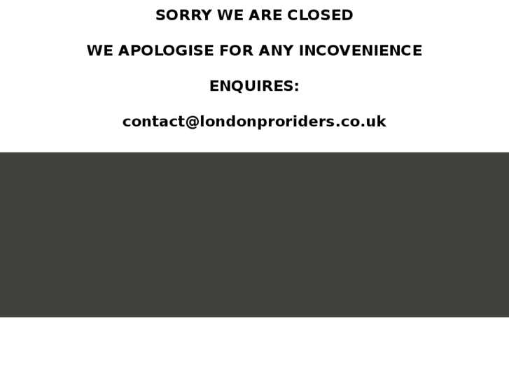 www.londonproriders.com