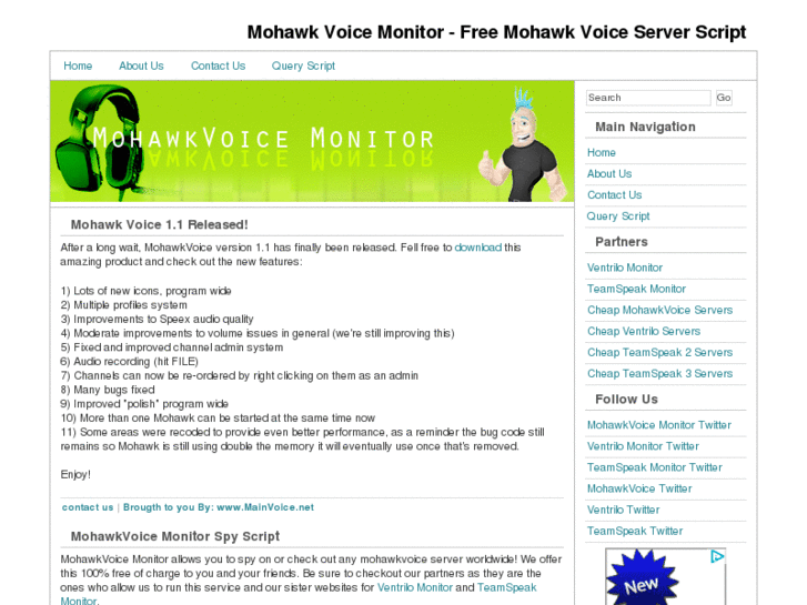 www.mohawkvoicemonitor.com