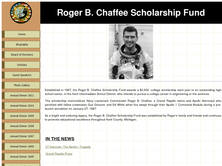 www.rogerbchaffeescholarship.com