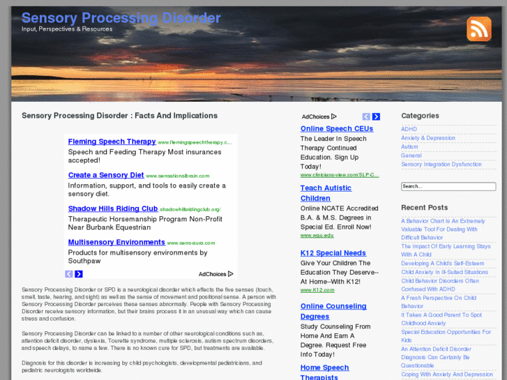 www.sensoryprocessingdisorder.info