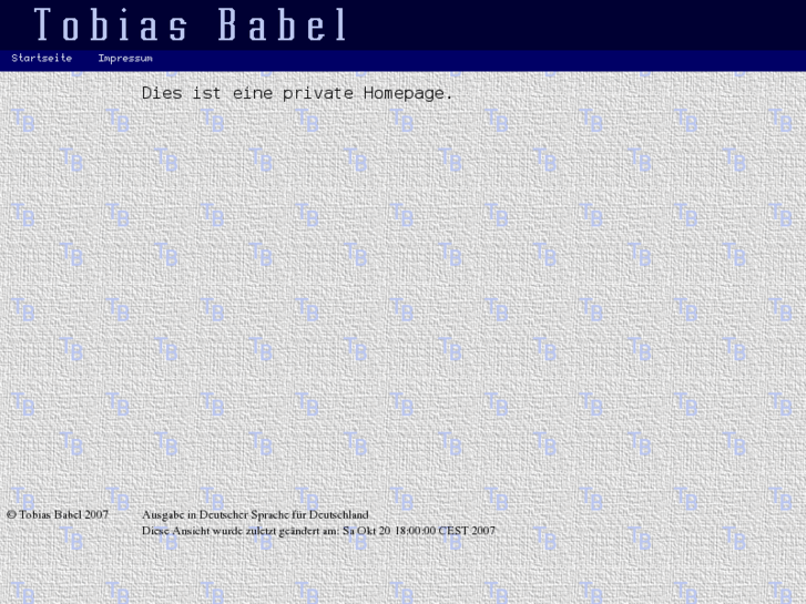 www.tobias-babel.org