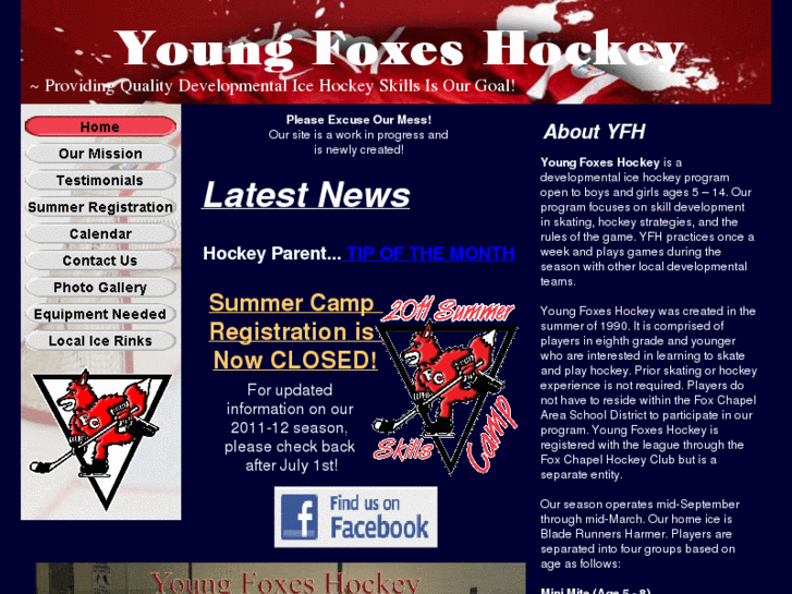 www.youngfoxeshockey.org