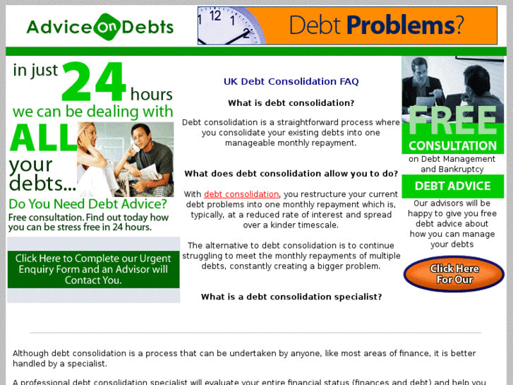 www.advice-on-debts.co.uk