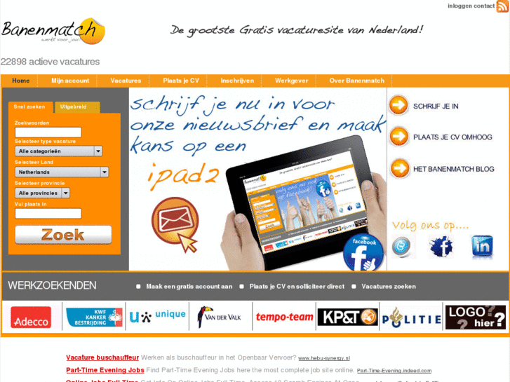 www.banenmatch.nl