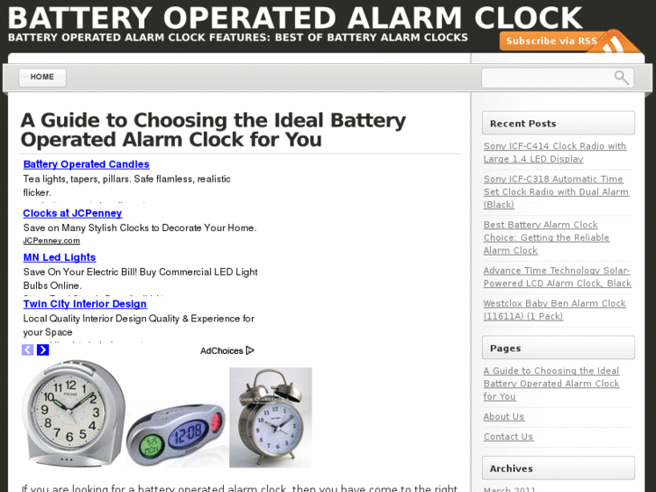 www.batteryoperatedalarmclock.com