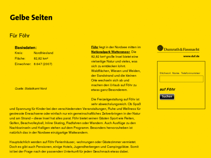 www.gelbe-seiten-foehr.com