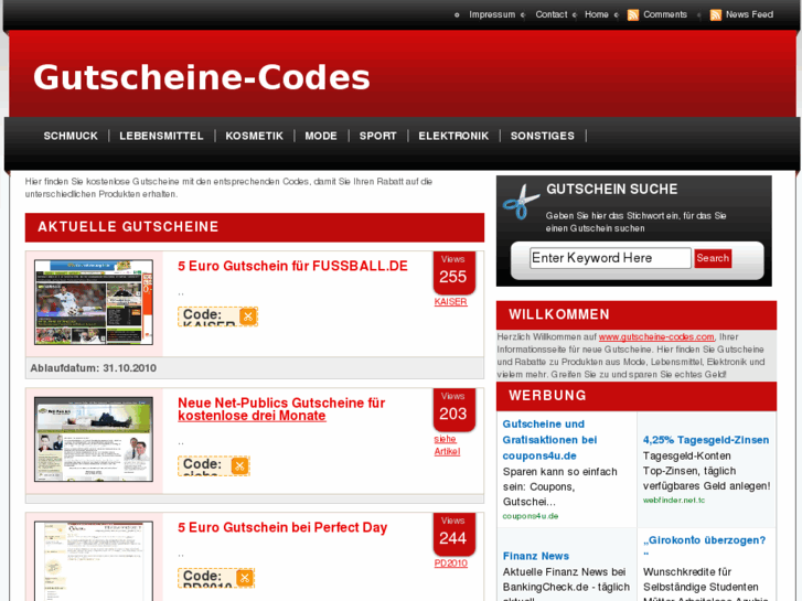 www.gutscheine-codes.com