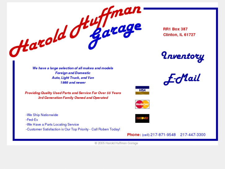 www.huffmangarage.com