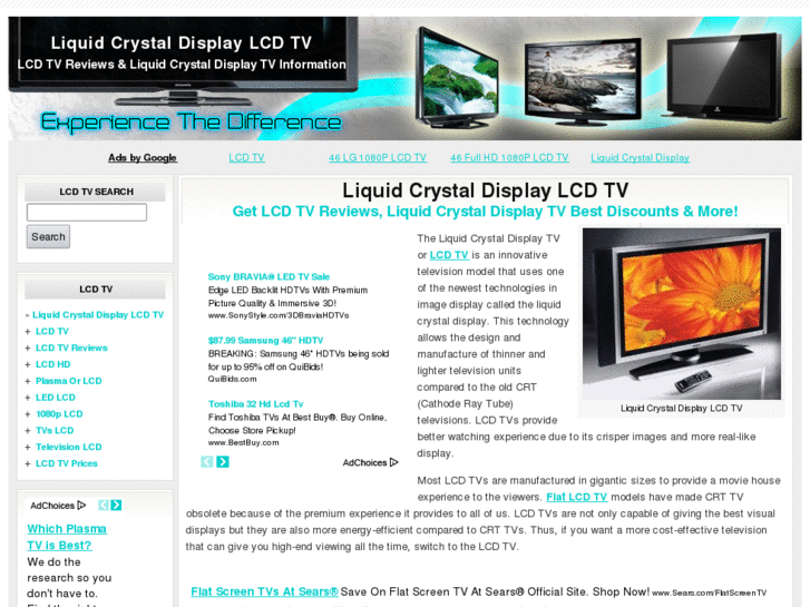 www.liquidcrystaldisplaylcdtv.com