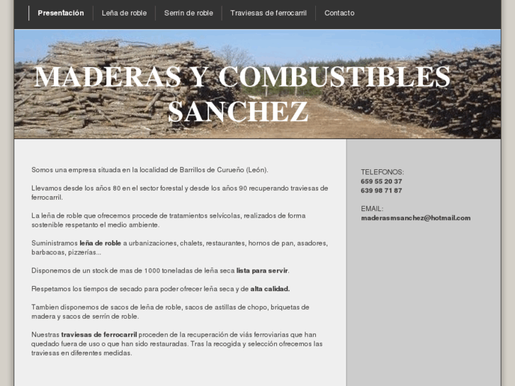 www.maderassanchez.com