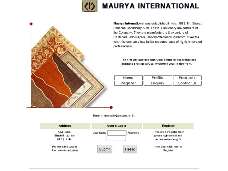 www.mauryainternational.com