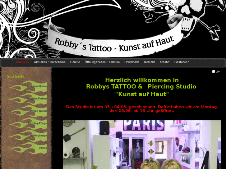 www.robbystattoo.de