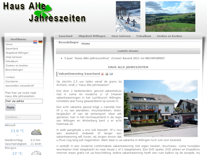 www.vakantiesauerland.com